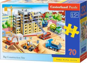 Пазл Castorland Big Construction Site 464005, 29 см x 40 см, 70 шт., многоцветный