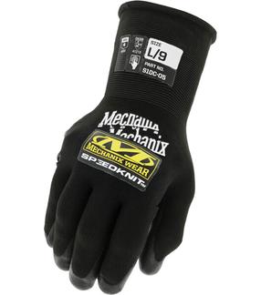 Рабочие перчатки прорезиненные, вязаный Mechanix Wear S1DC-05, черный цв., XXL