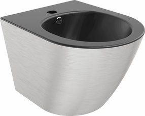 Bidė Mexen Lena, 370 mm x 480 mm x 325 mm, sidabro sp./juoda sp.