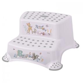 Pagalbiniai laipteliai Keeeper Bambi, balta sp., 21 cm x 37 cm x 40 cm
