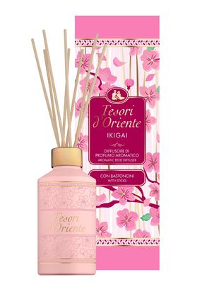 Kodulõhnastaja, lõhnapulk Tesori d'Oriente Ikigai, 200 ml Roosa v.