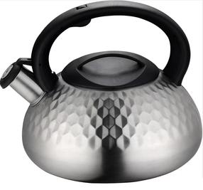Tējkanna ar svilpi La Cuisinette MWK 004, 3 l, sudraba krās.