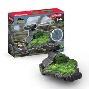 Transporto priemonė Schleich Eldrador Creatures Stone Jet, žalia sp./pilka sp.