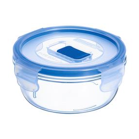 Toidukarp Luminarc Pure Box Active, 0.42 l, 12.7 cm x 12.7 cm, läbipaistev v./sinine v.