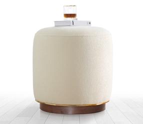 Tumba Hanah Home Zeone 209FLF1147, kreemjasvalge, 42 cm x 42 cm x 43 cm