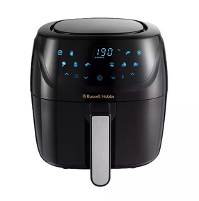 Aerogrils Russell Hobbs Satisfry 27160-56, melna krās., 1350 W, 4 l