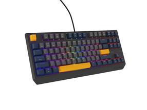 Vadu spēļu tastatūra Genesis Thor 230 Outemu Panda, EN, melna krās.