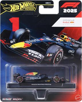  Игрушечная машина Mattel Hot Wheels Premium Oracle Red Bull, 1:64, черный цв.