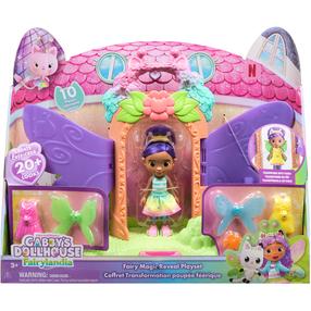 Žaislinė figūrėlė, su priedais Spin Master Gabbys Dollhouse Fairylandia Fairy Magic Reveal, įvairių spalvų