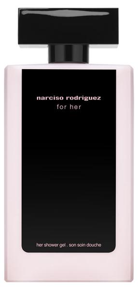 Kūno prausimosi želė Narciso Rodriguez For Her, 200 ml