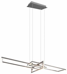 Lampa griesti Trio Salinas, LED, 3000 °K, 1 x 34 W, niķeļa krās. / niķeļa krās.