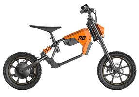 Bērnu elektriskais motocikls Hyper Gogo R8, oranža krās.