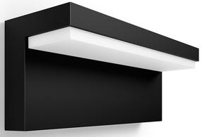 Õue seinavalgusti Philips Hue Nyro, 13.5W, LED, IP44, must v., 8.8 cm x 10.1 cm