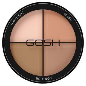 Konturēšanas palete Gosh Contour'n Strobe, 01 light, 15 g