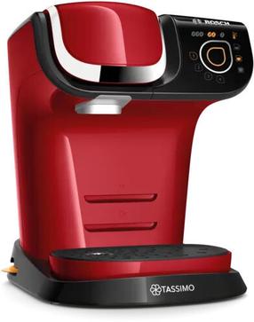 Kapsulu kafijas automāts Bosch TAS6503, melna krās./sarkana krās.