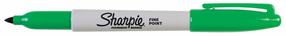Noturīgs marķieris Sharpie Fine S0810960, 1 mm, zaļa krās.