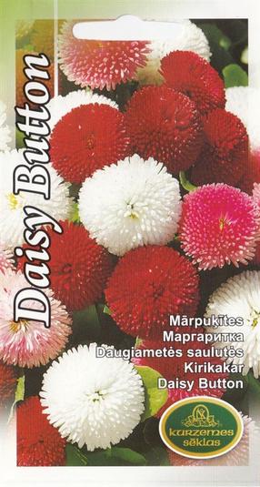 Семена маргаритка Daisy Button, 3 г