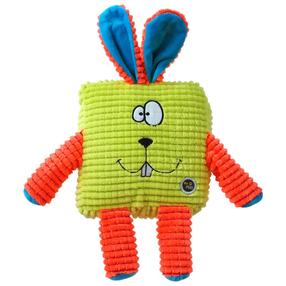 Žaislas šuniui, pliušinis Plaček Be Fun Calypso Square Rabbit 414-10012, žalia sp.