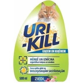 Smakas noņemšanas līdzeklis Uri-Kill, 0.5 l, zaļa krās.