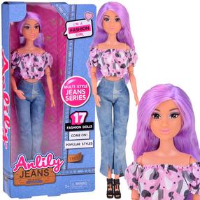 Кукла с аксессуарами Anlily Jeans, 32 см, многоцветный
