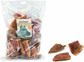 Koeramaius Beeztees Beef Head Skin 782023, lehmanahk, 0.5 kg