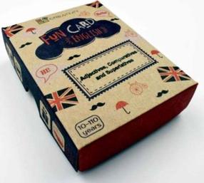 Kāršu spēle Creativo Fun Card English Adjectives & Comparatives And Superlatives 381065, EN