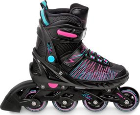 Riedučiai Raven Allure, juoda sp., 35-39
