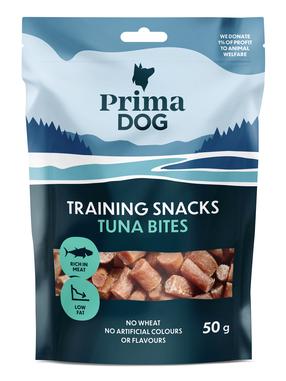 Gardums suņiem Prima Dog Training Snacks Tuna Bites, 0.05 kg