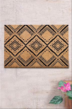 Durvju paklājs Conceptum Hypnose Coco Dantoc, brūna krās./melna krās., 40 cm x 60 cm