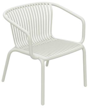 Lauko kėdė Ferne Brene FBRK767-7535C, balta sp., 67 cm x 62.5 cm x 74 cm