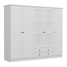 Riidekapp Kalune Design Kale 4018, valge v., 52 cm x 225 cm x 190 cm