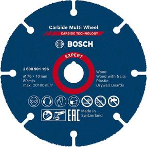 Pjovimo diskas Bosch Expert Carbide, 76 mm x 10 mm