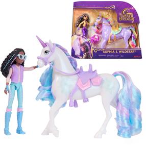 Lėlė su priedais Spin Master Unicorn Academy Layla & Glacier, 11 cm, įvairių spalvų
