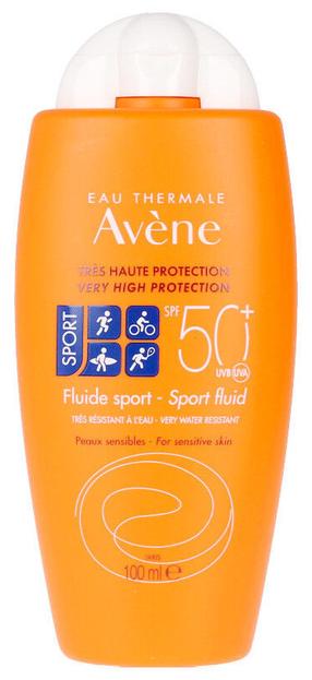 Лосьон для ухода за загаром Avene High Protection Sport SPF50, 100 мл