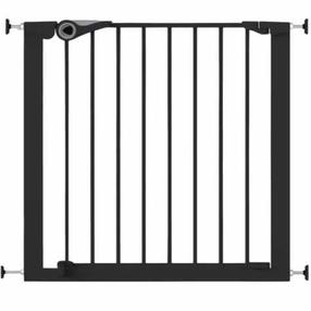 Drošības vārtiņi Safety 1st Easy Close, 73 - 80 cm x 73 cm, melna krās.