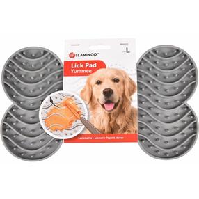 Коврик для вылизывания для животных Flamingo Lick Pad Petrol KF32984, 0.5 л, 29.8 см, L