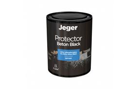 Eriotstarbeline värv, seinale Jeger Beton Beton Protector, must v., 1 l