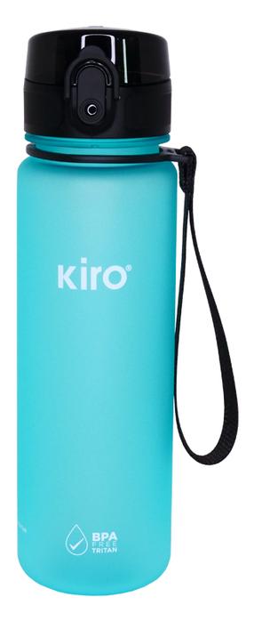 Ūdens pudele Kiro KI3026 KI3026MBL, gaiši zila krās., tritāns, 0.5 l