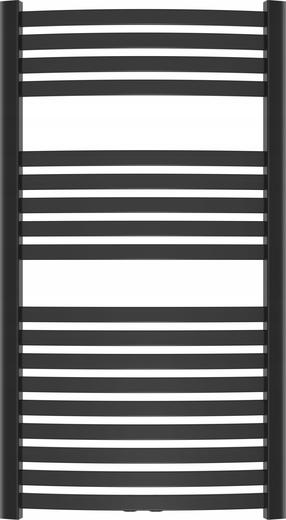 Ar ūdeni apsildāms dvieļu žāvētāja stienis Invena UG-03-100-A, melna krās., 54 cm x 100 cm, 446 W