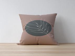 Dekoratyvinės pagalvėlės užvalkalas Mioli Decor 1155, ruda sp./įvairių spalvų, 43 cm x 43 cm
