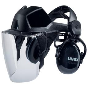 Защитная наушная гарнитура, защита лица Uvex 9790212, 52 - 64 см размер
