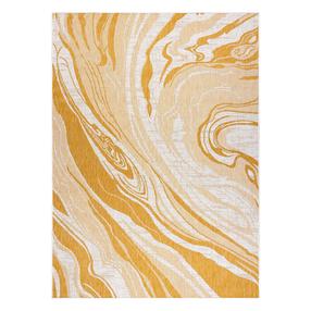 Kilimas vidaus Hakano Vinea Marble, garstyčių sp./kreminė sp., 220 cm x 160 cm