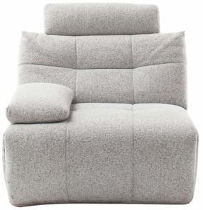 Modulinė sofa, kairės pusės MC Akcent Belviano BEL000L1, pilka sp., 106 x 93 cm x 92 cm