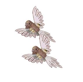 Eglītes rotājums HC4702060, (krāsa/dizains tiek izvēlēts nejauši), poliesters/putu polietilēns, 2 gab.