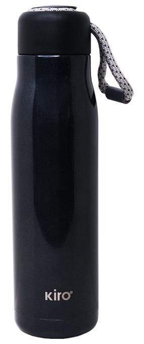 Termopudele Kiro KI020TBBL, 0.5 l, melna krās.
