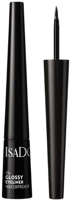 Acu laineris IsaDora Glossy Waterproof, 2.5 ml, chrome black krās. 40