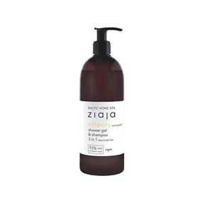 Šampūns, dušas želeja Ziaja Vitality Baltic Home Spa, 500 ml