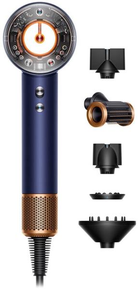 Fēns Dyson Supersonic Nural HD16 T1/T2 PBu/RCo, 1600 W, zila krās./vara krās.