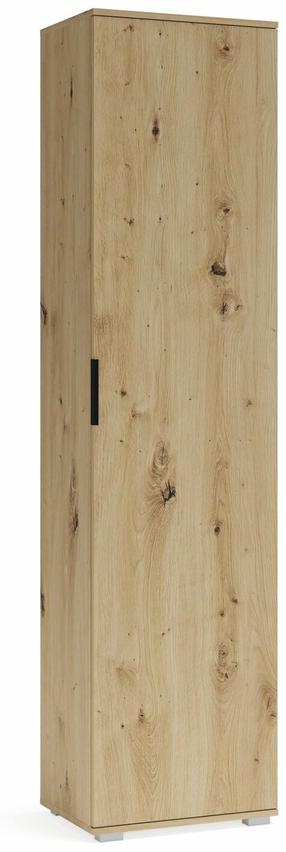 Prieškambario spinta Clif SL-50, ruda, 50 cm x 38 cm x 202.5 cm