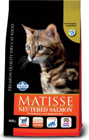 Kuiv kassitoit Farmina Pet Foods Matisse Matiss, lõhe, 1.5 kg